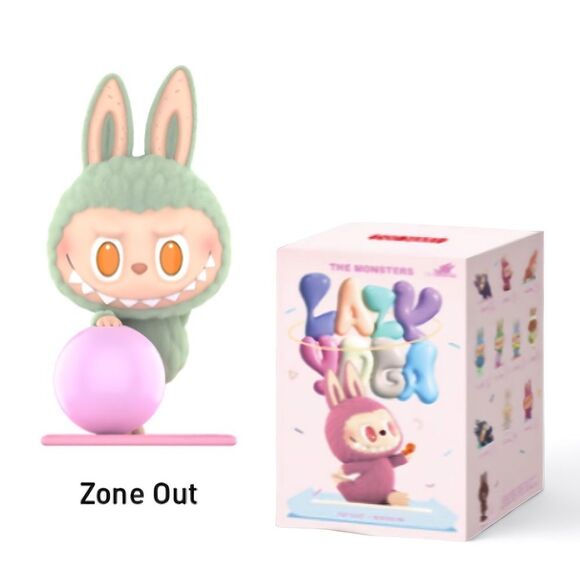The Monsters Lazy Yoga Series Figurine - Zone Out - Picture 1 of 11